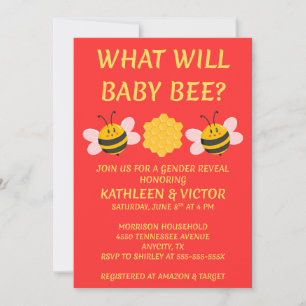 Wat wordt de geslacht van baby Bee Kaart
