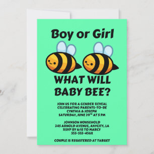 Wat wordt de geslacht van baby Bee Kaart