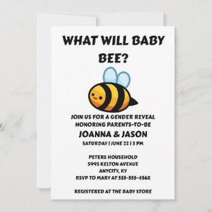 Wat wordt de geslacht van baby Bee Kaart