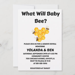 Wat wordt de geslacht van baby Bee Kaart