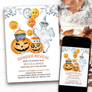 Wat wordt Little Boo met Halloween geslachtsonthul Kaart