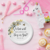 Wat zal baby Paper Bord zijn. (Feest)