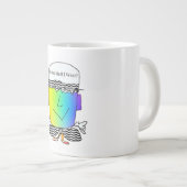 Wat zal ik Draag hebben? komisch grappig Extra Grote Beker (Voorkant rechts)