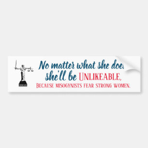 Wat ze ook doet, ze is een onschatbare politieke bumpersticker