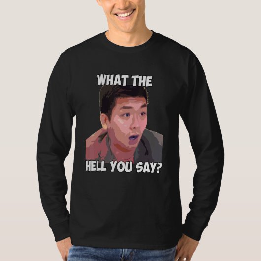 Wat zeg je nou, Meme Steven Hij citeert T-shirt (Voorkant)