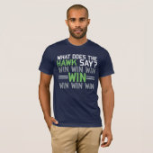 Wat zegt de HAWK? T-shirt (Voorkant volledig)