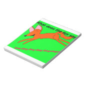 Wat zegt de vos? notitieblok (Gedraaid)