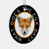 Wat zegt de vos? Ornament (Rechts)