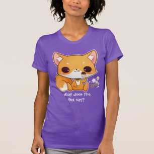 Wat zegt de vos? t-shirt