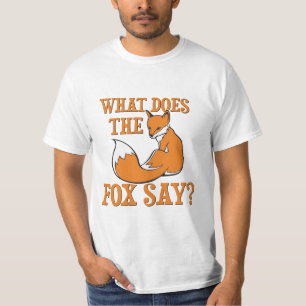 Wat zegt de vos? t-shirt