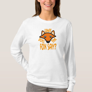 Wat zegt de vos? t-shirt