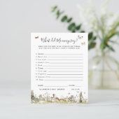 Wat zei mama? | BABY SHOWER (Staand voorkant)