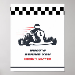 Wat zit er achter je? poster