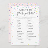 Wat zit er in je Baby shower-game-kaart? Programma (Voorkant / Achterkant)