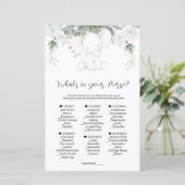 Wat zit er in je Baby shower games? (Staand voorkant)