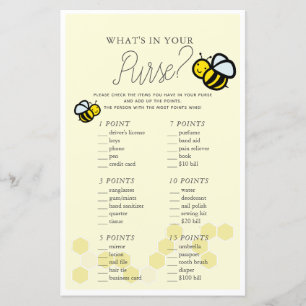 Wat zit er in je paarse bijengele Baby shower?