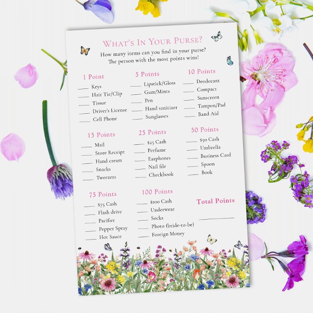 Wat zit er in je tas? | Zomerbloemen (Creator heeft geüpload)