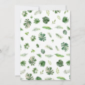 Wat zit er in uw Oerwoud Baby shower Game Kaart (Achterkant)