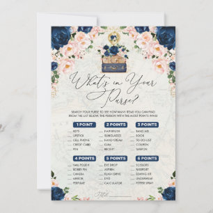 Wat zit er in uw portemonnee Navy Travel Bridal Ga Kaart