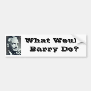 Wat zou Barry doen? Bumpersticker