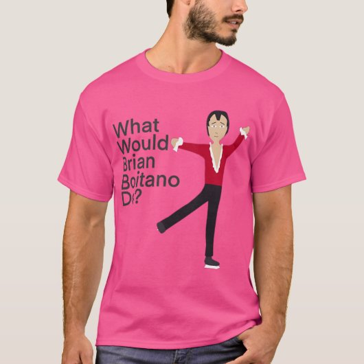 Wat zou Brian Boitano doen? T-shirt (Voorkant)