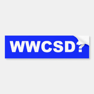 Wat zou Charlie Sheen doen? Bumpersticker