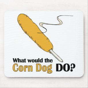 Wat zou de corn Dog doen? Muismat