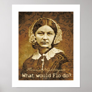 Wat zou Florence Nightingale doen? Poster