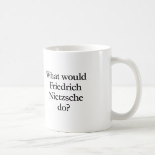 Wat zou Friedrich Nietzsche doen? Koffiemok