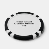 wat zou gordon brown doen pokerchips (Enkel)