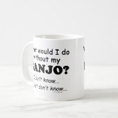 Wat zou ik doen, Banjo Coffee Mok (Voorkant links)