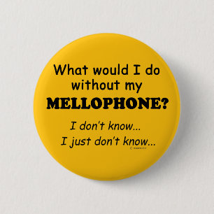 Wat zou ik doen, Mellophone Ronde Button 5,7 Cm