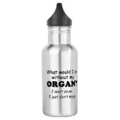 Wat zou ik doen, Organ Waterfles (Links)