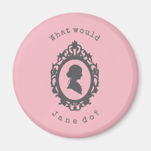 Wat zou Jane doen? Jane Austen Magneet
