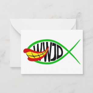 Wat zou Joker doen? Notitiekaartje