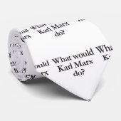 wat zou karl marx doen stropdas (Opgerold)