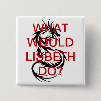 Wat zou Lisbeth doen? Dragon Tattoo Button