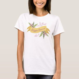 Wat zou Lizzie Bennet doen? II T-shirt