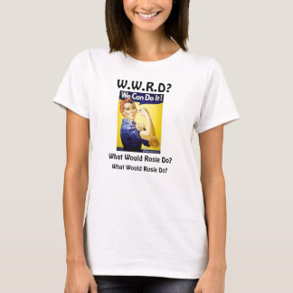 Wat zou Rosie doen? T-shirt