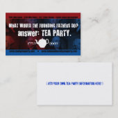 Wat zou...Visitekaartjes Visitekaartje (Voorkant / Achterkant)