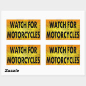 Watch For Motorcycles Stickers (Vel)