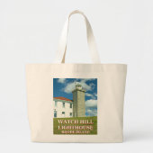 Watch Hill Lighthouse, Rhode Island Canvas tas (Voorkant)
