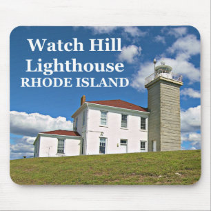 Watch Hill Lighthouse, Rhode Island Mousepad Muismat