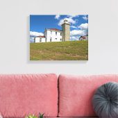 Watch Hill Lighthouse, Rhode Island Toile Envelopp (Insitu(Salon))