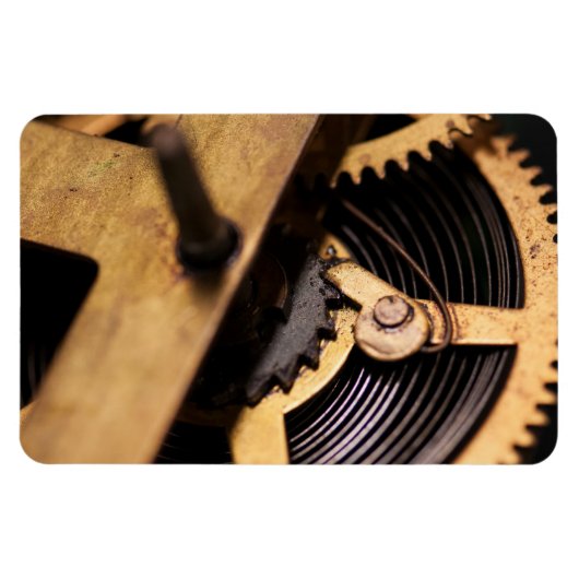 Watch Mechanics Abstract Magneet (Horizontaal)