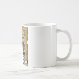 WATCH "WANTED" poster koffie mok