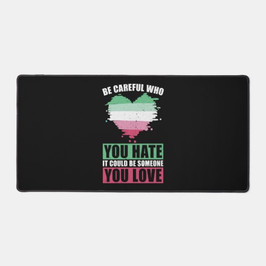 Watch Who You Hate LGBT Gift Abrosexual (Recto)