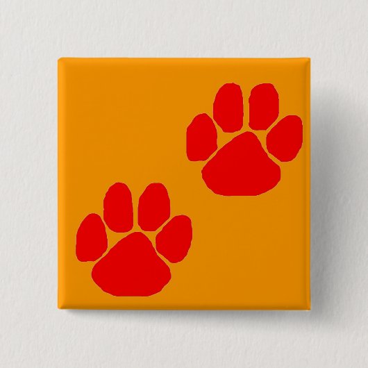 WatchDoggers.com Afdrukken verven Vierkante Button 5,1 Cm (Voorkant)