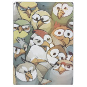 Watched by a a lot of grumpy birds klembord (Achterkant)