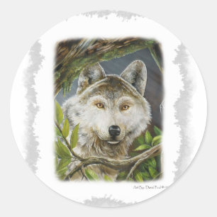 Watchful Eyes Ronde Sticker